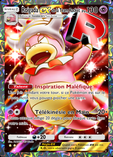 Roigada-ex de la Team Rocket #082 · L'Ambition de la Team Rocket (B4a)