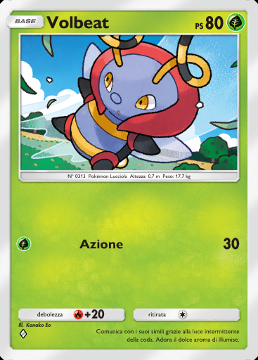 Volbeat #001 · I Loschi Piani del Team Rocket (B4a)