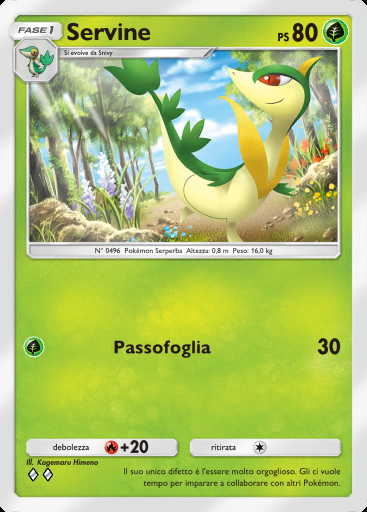 Servine #004 · I Loschi Piani del Team Rocket (B4a)