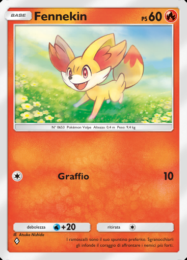 Fennekin #010 · I Loschi Piani del Team Rocket (B4a)