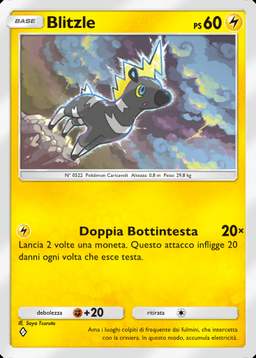 Blitzle #022 · I Loschi Piani del Team Rocket (B4a)