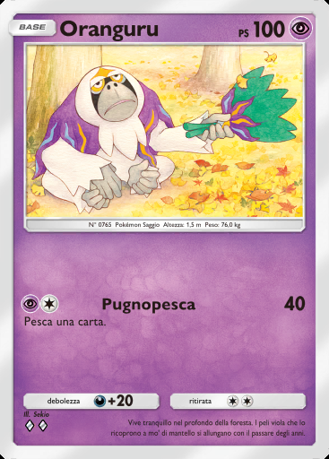 Oranguru #033 · I Loschi Piani del Team Rocket (B4a)