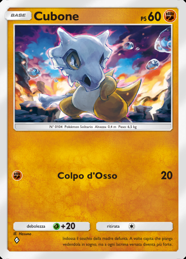 Cubone #035 · I Loschi Piani del Team Rocket (B4a)