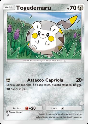 Togedemaru #045 · I Loschi Piani del Team Rocket (B4a)
