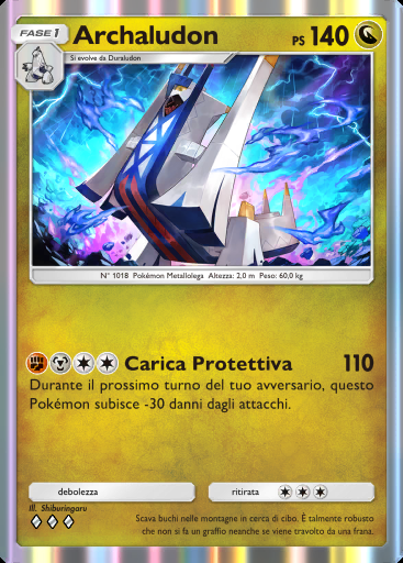 Archaludon #056 · I Loschi Piani del Team Rocket (B4a)