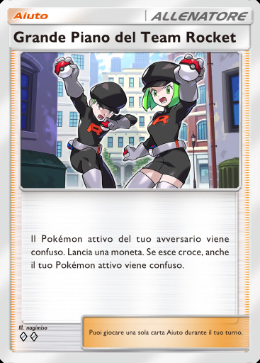 Grande Piano del Team Rocket #070 · I Loschi Piani del Team Rocket (B4a)