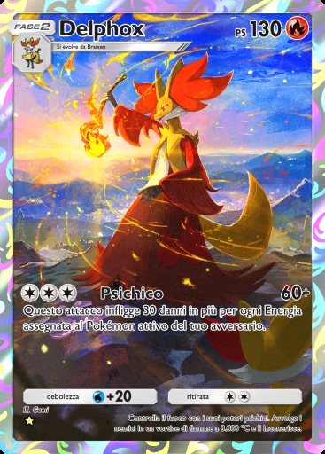 Delphox #073 · I Loschi Piani del Team Rocket (B4a)