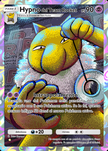Hypno del Team Rocket #074 · I Loschi Piani del Team Rocket (B4a)