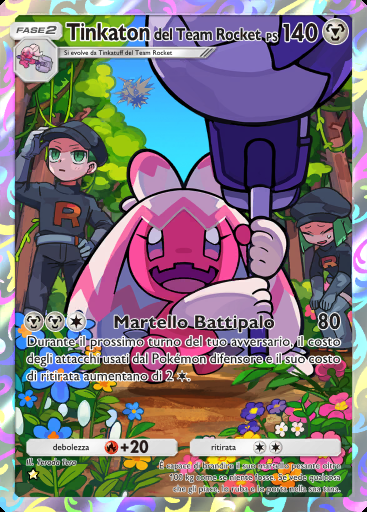 Tinkaton del Team Rocket #075 · I Loschi Piani del Team Rocket (B4a)