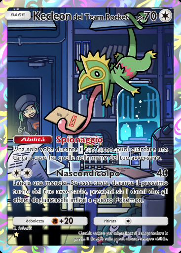 Kecleon del Team Rocket #076 · I Loschi Piani del Team Rocket (B4a)