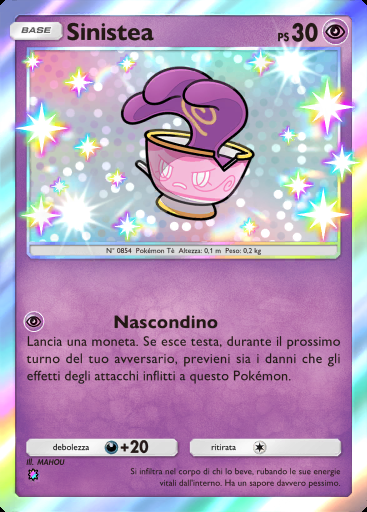 Sinistea #100 · I Loschi Piani del Team Rocket (B4a)