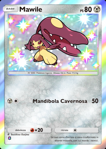 Mawile #102 · I Loschi Piani del Team Rocket (B4a)