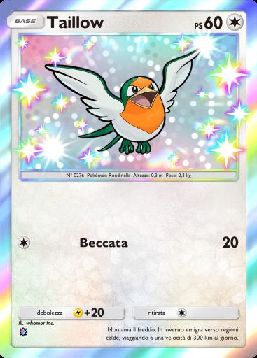 Taillow #103 · I Loschi Piani del Team Rocket (B4a)