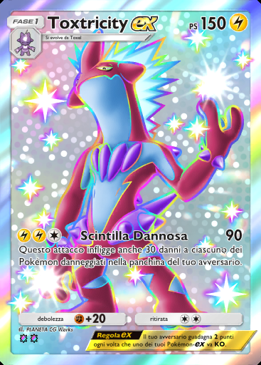 Toxtricity-ex #106 · I Loschi Piani del Team Rocket (B4a)
