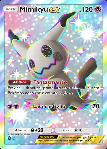 Mimikyu-ex #107 · I Loschi Piani del Team Rocket (B4a)