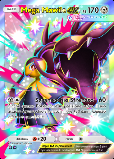 Mega Mawile-ex #108 · I Loschi Piani del Team Rocket (B4a)