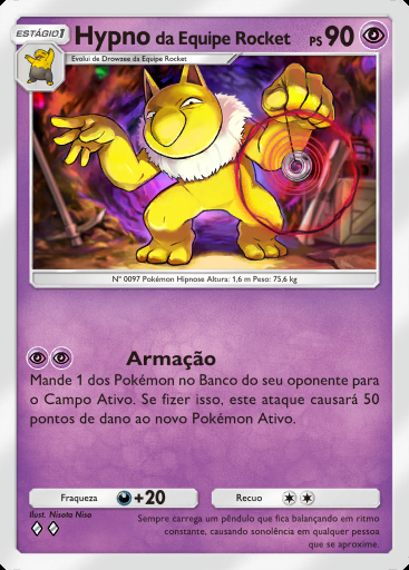 Hypno da Equipe Rocket #028 · Ambições da Equipe Rocket (B4a)