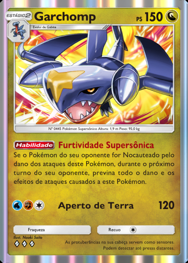 Garchomp #054 · Ambições da Equipe Rocket (B4a)