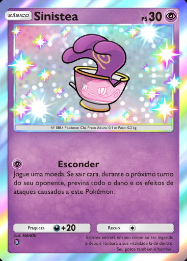 Sinistea #100 · Ambições da Equipe Rocket (B4a)