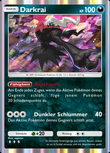 Darkrai #144 · Deluxepack: Mega (B4b)