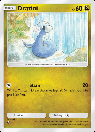 Dratini #169 · Deluxepack: Mega (B4b)