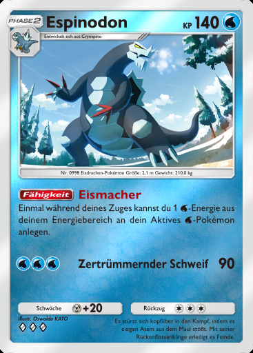 Espinodon #290 · Deluxepack: Mega (B4b)