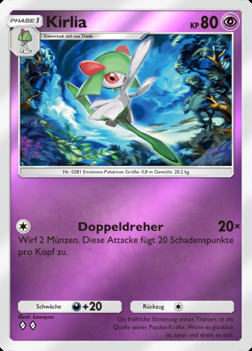 Kirlia #305 · Deluxepack: Mega (B4b)