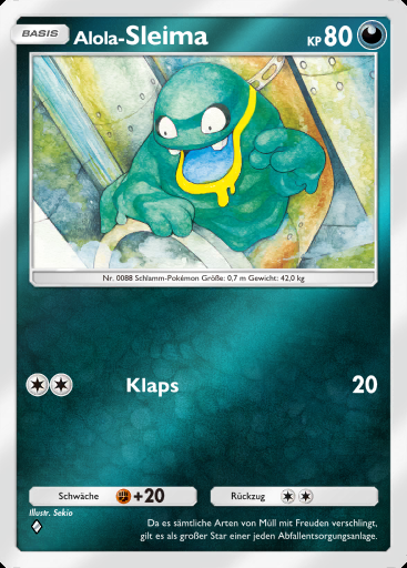 Alola- Sleima #324 · Deluxepack: Mega (B4b)