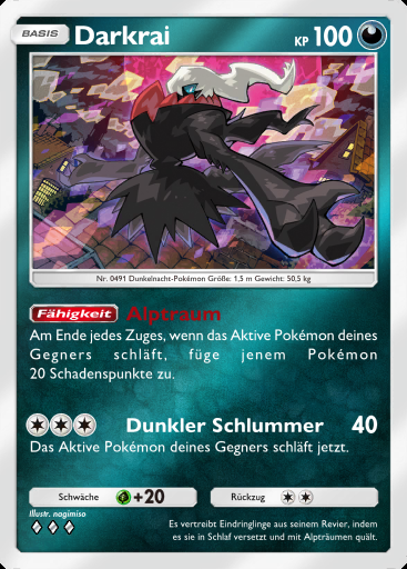 Darkrai #328 · Deluxepack: Mega (B4b)