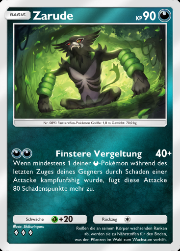 Zarude #331 · Deluxepack: Mega (B4b)