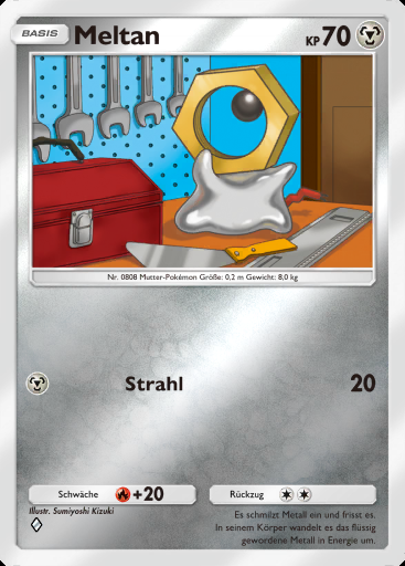 Meltan #342 · Deluxepack: Mega (B4b)