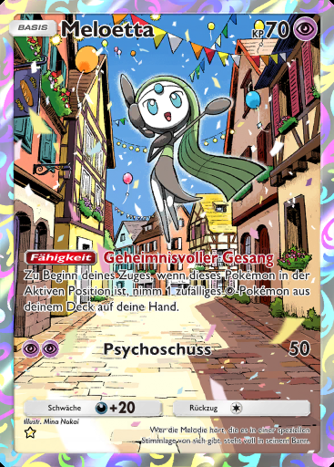 Meloetta #405 · Deluxepack: Mega (B4b)