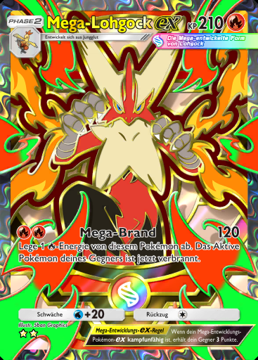 Mega-Lohgock-ex #413 · Deluxepack: Mega (B4b)