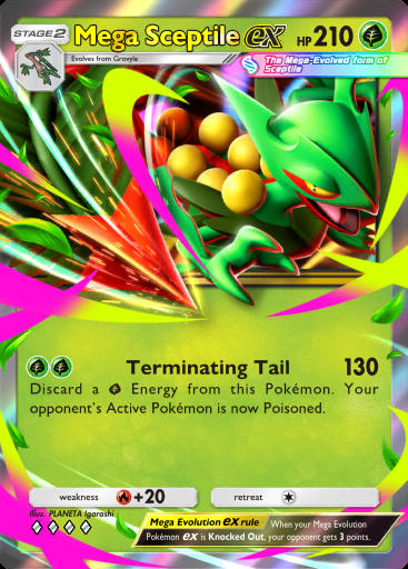Mega Sceptile ex