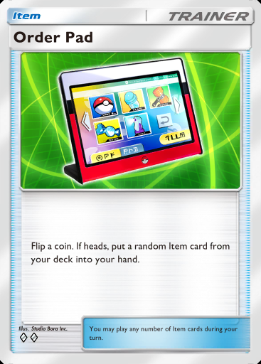 Order Pad