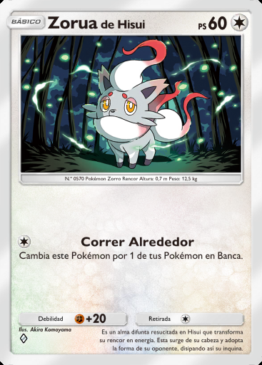 Zorua de Hisui