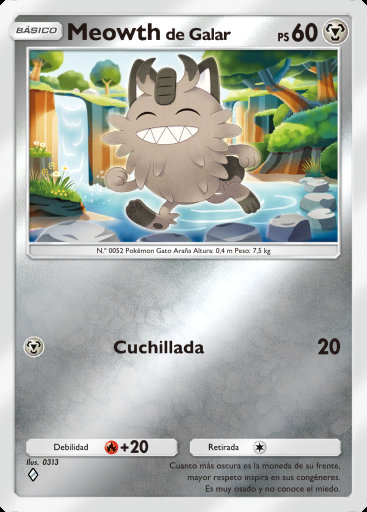Meowth de Galar