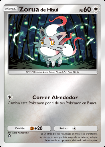 Zorua de Hisui