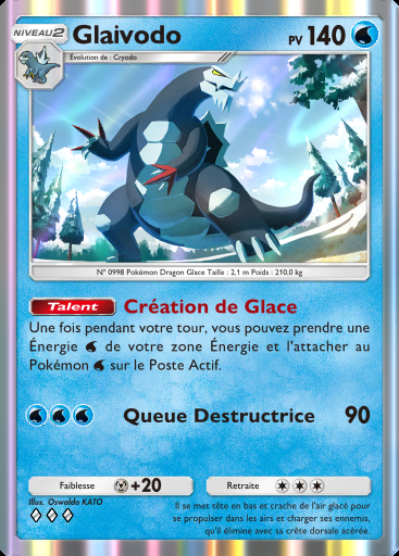 Glaivodo #080 · Booster de Luxe Méga (B4b)