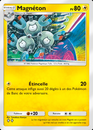 Magnéton #085 · Booster de Luxe Méga (B4b)