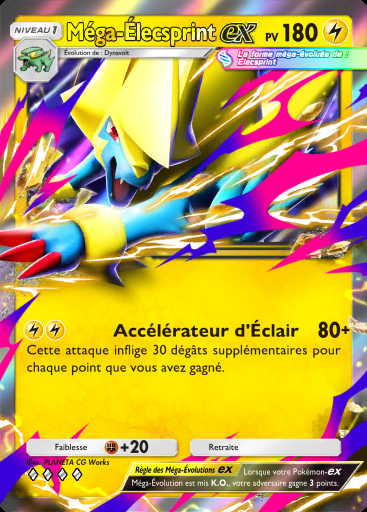 Méga-Élecsprint-ex #092 · Booster de Luxe Méga (B4b)