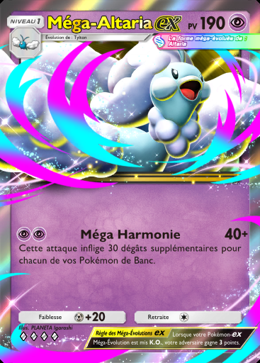 Méga-Altaria-ex #107 · Booster de Luxe Méga (B4b)