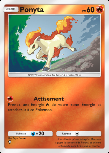 Ponyta #261 · Booster de Luxe Méga (B4b)