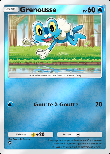 Grenousse #283 · Booster de Luxe Méga (B4b)