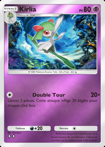Kirlia #305 · Booster de Luxe Méga (B4b)