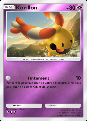 Korillon #307 · Booster de Luxe Méga (B4b)