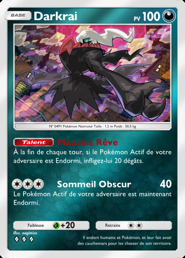 Darkrai #328 · Booster de Luxe Méga (B4b)