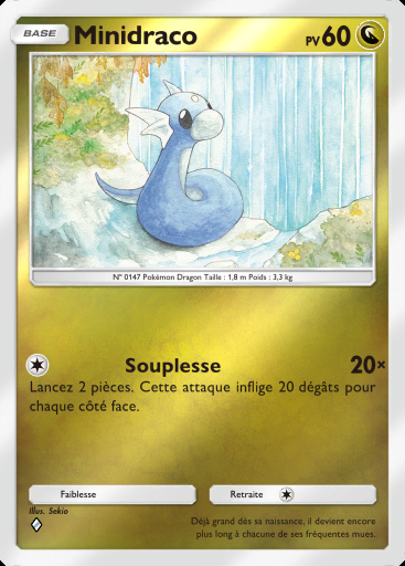 Minidraco #343 · Booster de Luxe Méga (B4b)