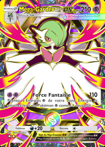 Méga-Gardevoir-ex #416 · Booster de Luxe Méga (B4b)