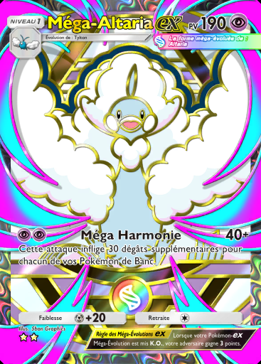 Méga-Altaria-ex #417 · Booster de Luxe Méga (B4b)